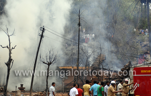 Gas Tanker fire